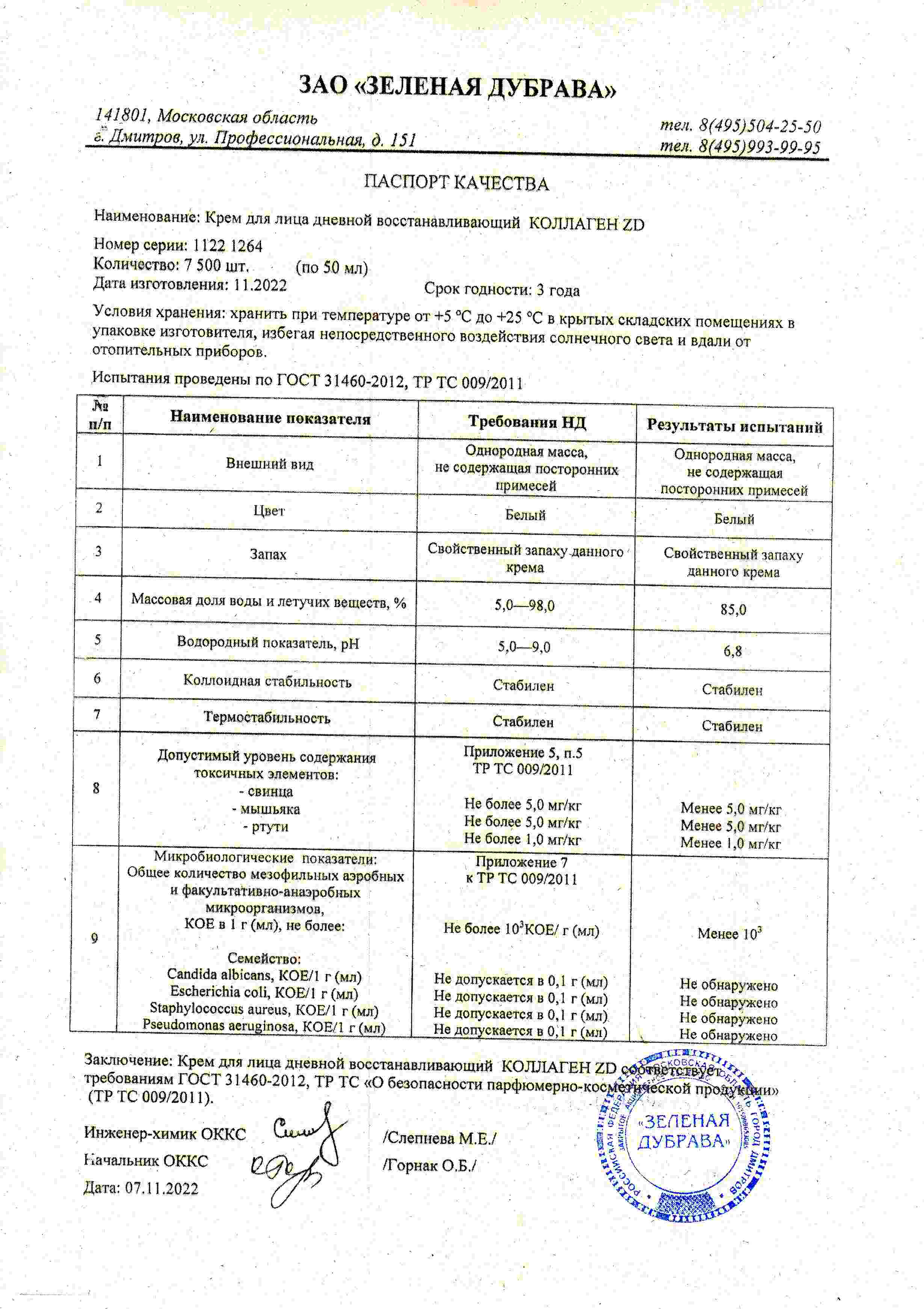 Паспорт №112022